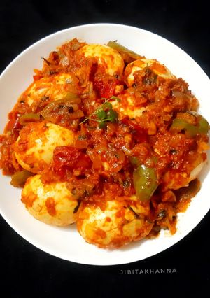 A picture of Dhaba Style Anda Masala.