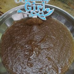 A picture of Aate ka halwa.