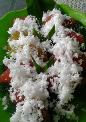 Foto resep Singkong pelangi