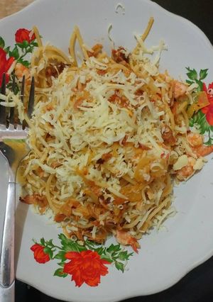 Foto resep Spaghetti Tuna Aglio Olio