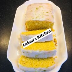 A picture of Steamed Lemon Loaf Cake 🍰.