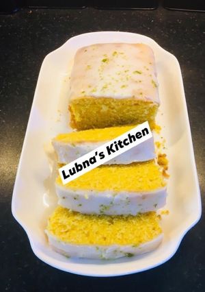 A picture of Steamed Lemon Loaf Cake 🍰.