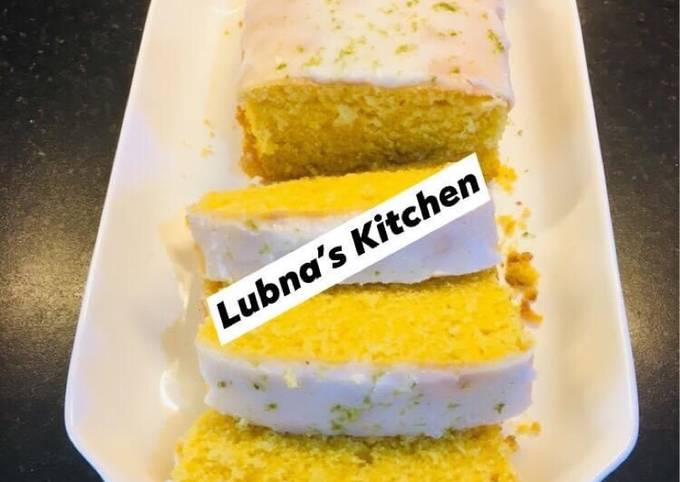 Easiest Way to Prepare Quick Steamed Lemon Loaf Cake 🍰