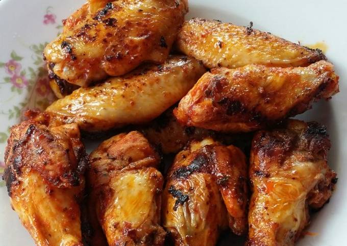 Kansas Chicken wings(panggang teflon/oven)