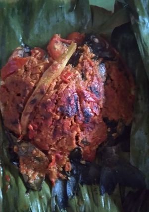 Foto resep Pepes ikan bawal