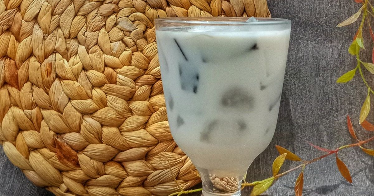 Es Cincau Kuah Santan