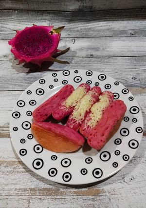 Foto resep Pukis Buah Naga