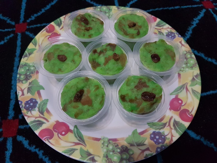 Resep Puding roti pandan kukus ekonomis untuk jualan, Bikin Ngiler