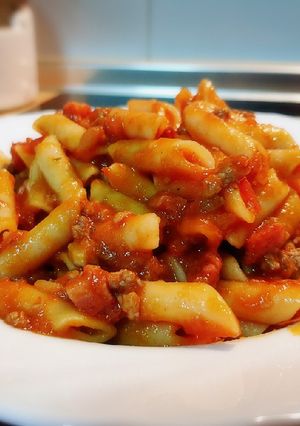 Una foto de Macarrones España-Italia