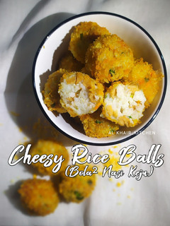 Foto resep Cheesy Rice Balls (Bola Bola Nasi Keju)