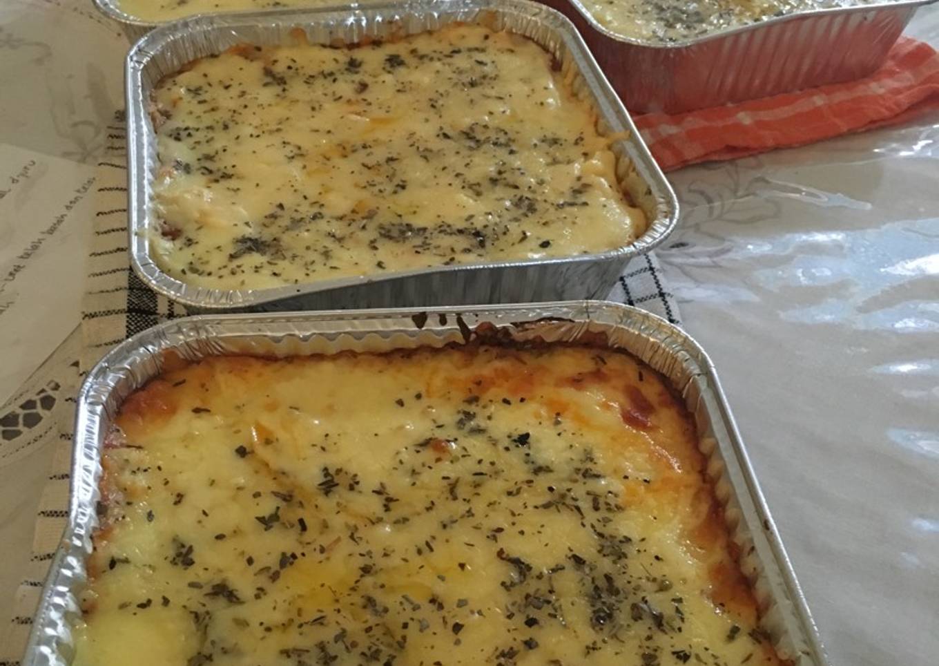 Beef lasagna