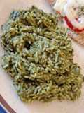 Arroz verde con acelga