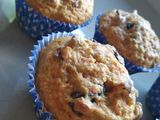 Muffins de zanahoria con pasa y nueces 🥕🌰