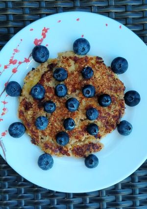 Una foto de Tortitas de Fruta y Avena
