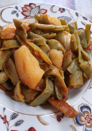 Una foto de Judías con patatas