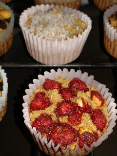 Una foto de Cupcakes de Harina de coco