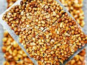 A picture of ground nut chikki