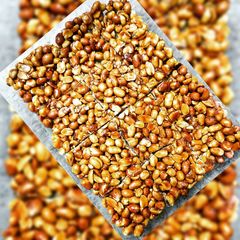 A picture of Peanut chikki.