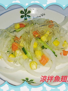 涼拌魚翅洋蔥(簡單料理) 的食譜成品照片
