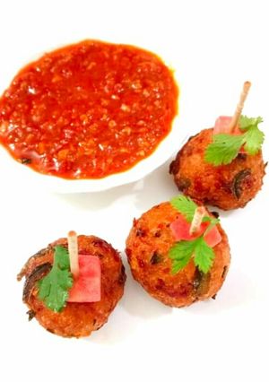 A picture of Veg Chinese Balls.