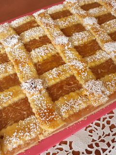 Pudingos- almás süti recept fotója