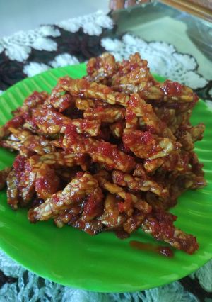 Foto resep Tempe pedas manis 👍