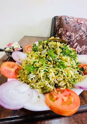 A picture of Biryani.