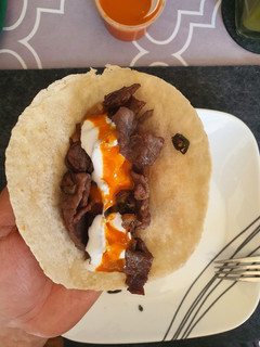 Una foto de Tacos de cecina