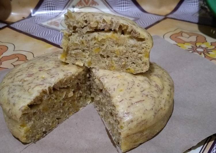 Bolu pisang kukus 1 telur super gampang...๐