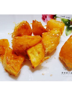 拔絲地瓜 的食譜成品照片