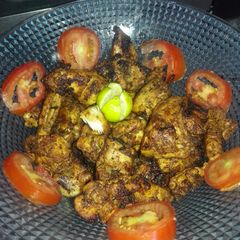A picture of Chicken Tikka Homemade With Easy Method.
