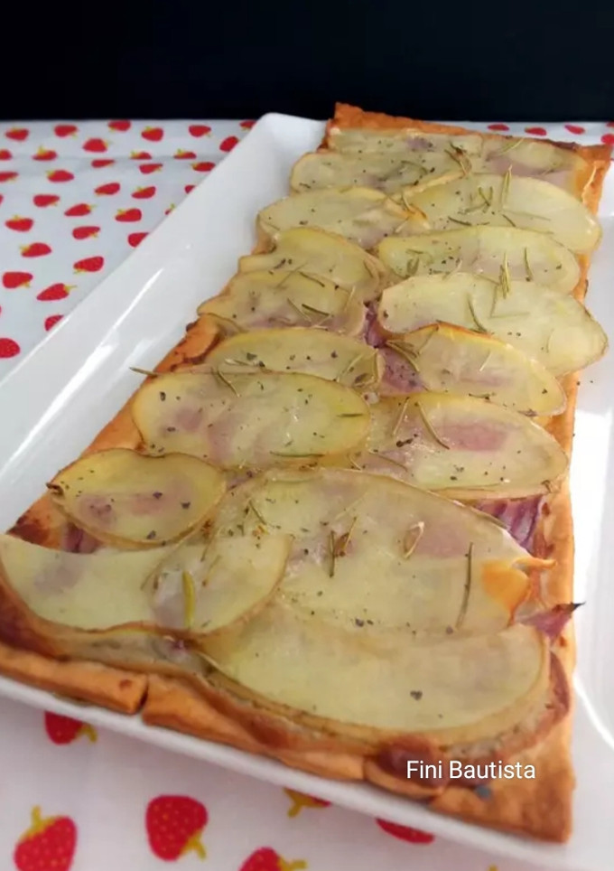 Una foto de Empanada de patata y queso azul