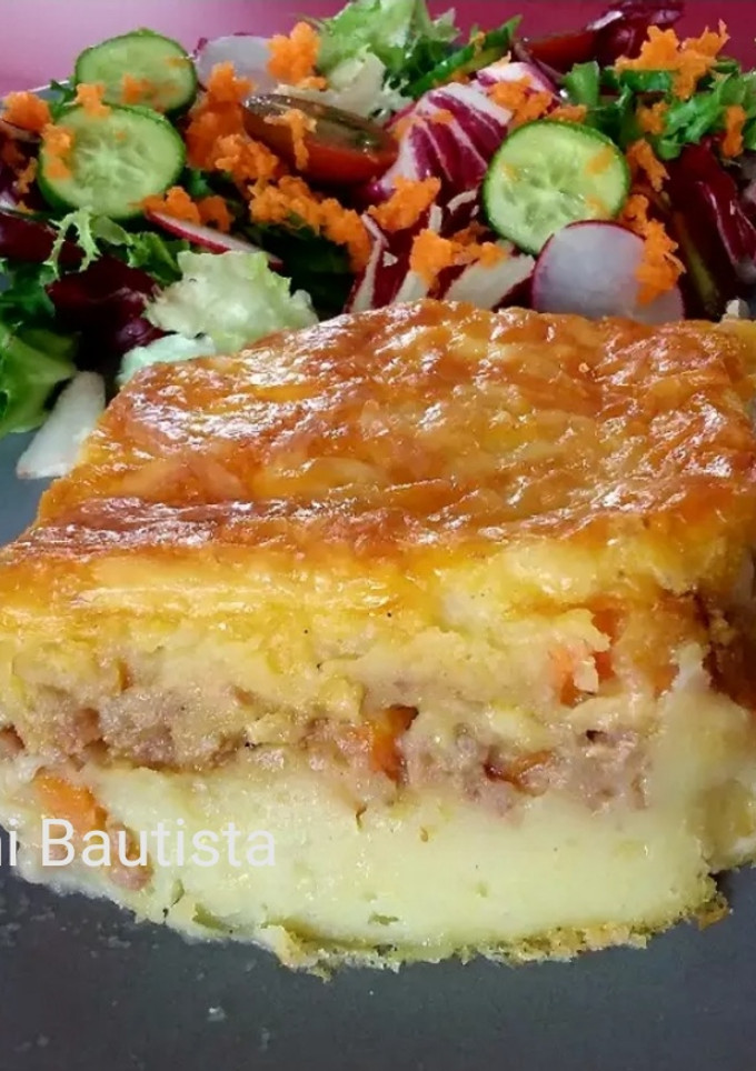 Una foto de Pastel de carne