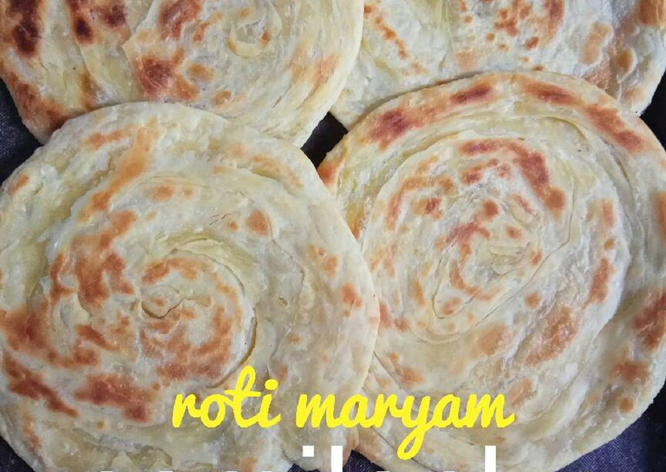 Roti maryam renyah empuk