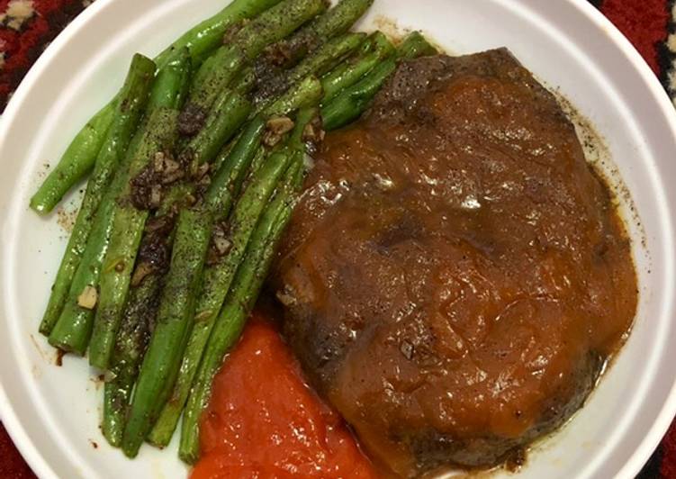Bagaimana Menyiapkan Steak with Barbeque Sauce, Menggugah Selera