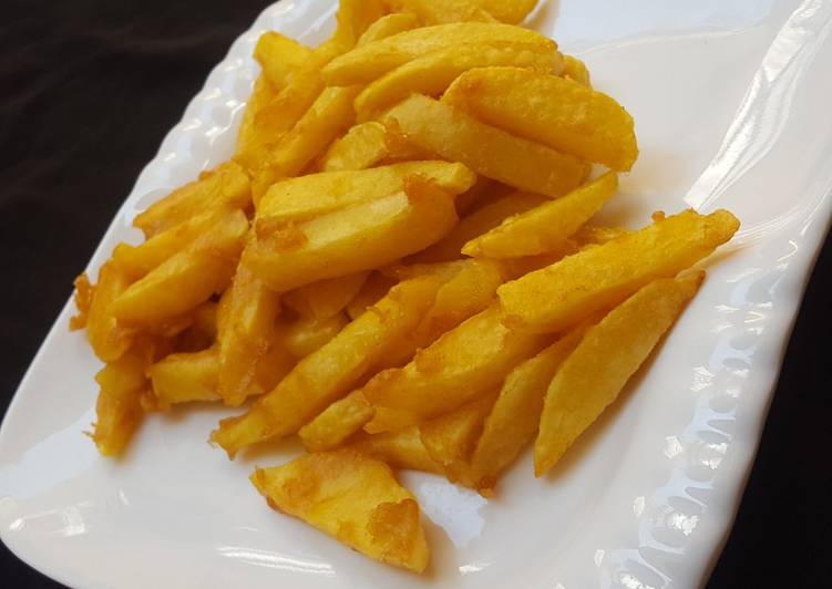 Easiest Way to Make Speedy Battered potatoes chips