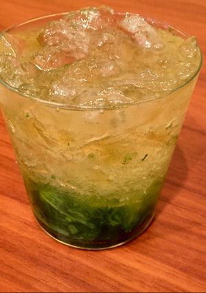 Una foto de Julepe de menta