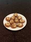 Chocolate Shrtbread Cookies Filled with Caramel Buttercream
