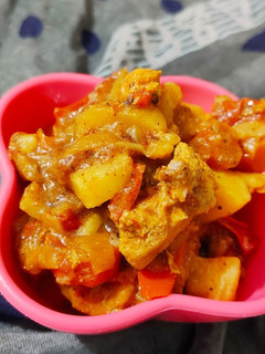 عکسی از دستور خوراک مرغ وکدو