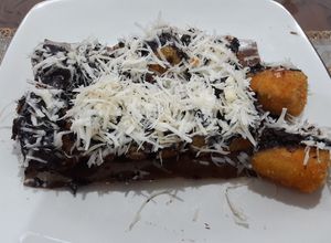 Foto resep Nuget pisang coklat nutela n vanhouten keju🍌🍫#indonesiamemasak