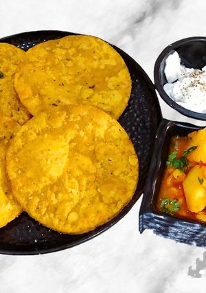 A picture of Leftover Dal Poori.