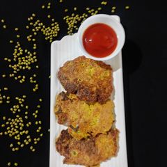 A picture of Moong veggie chilla.