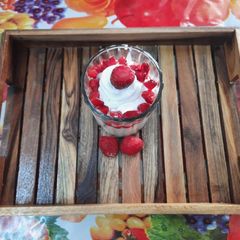 A picture of Strawberry Mousse.