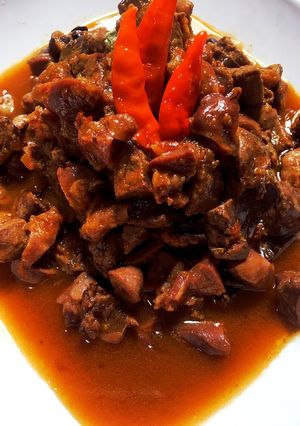 Foto resep Ati Ampela Kuah Asam pedas (hati ayam)