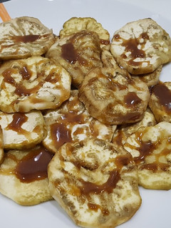Una foto de Berenjenas al horno con miel