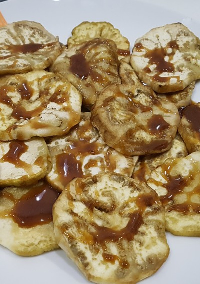 Una foto de Berenjenas al horno con miel