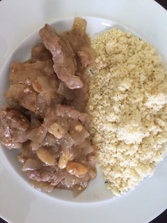 Una foto de Cous cous con solomillo en reducción de Pedro Ximenez
