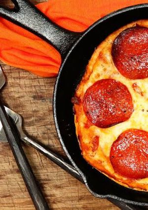 Foto de Pizza de frigideira