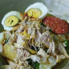 รูปของ Bubur ayam sisa nasi kemarin