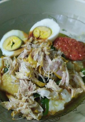 Foto resep Bubur ayam sisa nasi kemarin